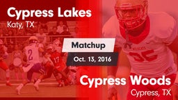 Matchup: Cypress Lakes High vs. Cypress Woods  2016