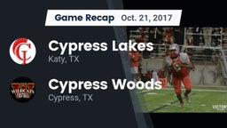 Recap: Cypress Lakes  vs. Cypress Woods  2017