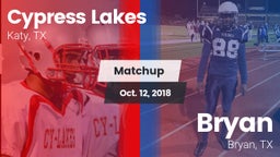 Matchup: Cypress Lakes High vs. Bryan  2018