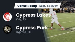 Recap: Cypress Lakes  vs. Cypress Park   2019