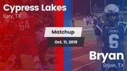 Matchup: Cypress Lakes High vs. Bryan  2019