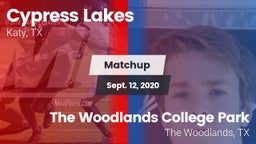 Matchup: Cypress Lakes High vs. The Woodlands College Park  2020