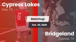 Matchup: Cypress Lakes High vs. Bridgeland  2020