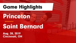 Princeton  vs Saint Bernard Game Highlights - Aug. 28, 2019