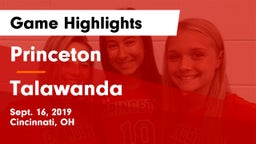 Princeton  vs Talawanda  Game Highlights - Sept. 16, 2019