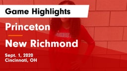 Princeton  vs New Richmond  Game Highlights - Sept. 1, 2020