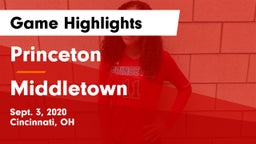 Princeton  vs Middletown  Game Highlights - Sept. 3, 2020