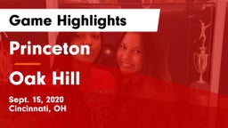 Princeton  vs Oak Hill  Game Highlights - Sept. 15, 2020