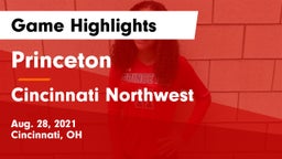 Princeton  vs Cincinnati Northwest  Game Highlights - Aug. 28, 2021