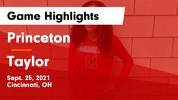 Princeton  vs Taylor  Game Highlights - Sept. 25, 2021