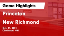 Princeton  vs New Richmond  Game Highlights - Oct. 11, 2021