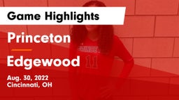 Princeton  vs Edgewood  Game Highlights - Aug. 30, 2022