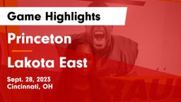 Princeton  vs Lakota East  Game Highlights - Sept. 28, 2023