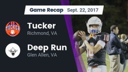 Recap: Tucker  vs. Deep Run  2017