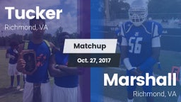 Matchup: Tucker  vs. Marshall  2017