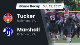 Recap: Tucker  vs. Marshall  2017