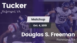 Matchup: Tucker  vs. Douglas S. Freeman  2019