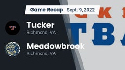 Recap: Tucker  vs. Meadowbrook  2022