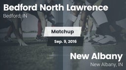 Matchup: North Lawrence High vs. New Albany  2016