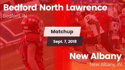 Matchup: North Lawrence High vs. New Albany  2018