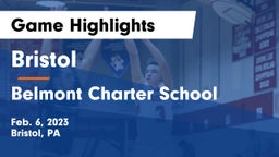 Bristol  vs Belmont Charter School Game Highlights - Feb. 6, 2023