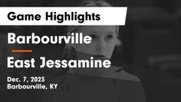 Barbourville  vs East Jessamine Game Highlights - Dec. 7, 2023