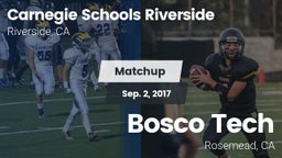 Matchup: Riverside Christian  vs. Bosco Tech 2016