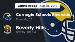 Recap: Carnegie Schools Riverside vs. Beverly Hills  2017