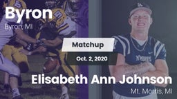 Matchup: Byron  vs. Elisabeth Ann Johnson  2020