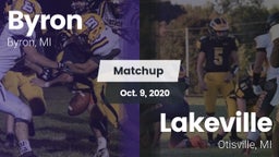 Matchup: Byron  vs. Lakeville  2020