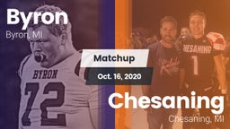 Matchup: Byron  vs. Chesaning  2020