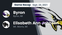 Recap: Byron  vs. Elisabeth Ann Johnson  2021