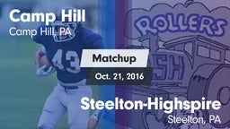 Matchup: Camp Hill High vs. Steelton-Highspire  2016