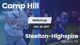 Matchup: Camp Hill High vs. Steelton-Highspire  2017
