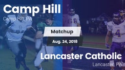 Matchup: Camp Hill High vs. Lancaster Catholic  2018