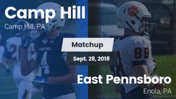 Matchup: Camp Hill High vs. East Pennsboro  2018