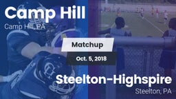 Matchup: Camp Hill High vs. Steelton-Highspire  2018