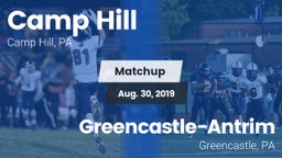 Matchup: Camp Hill High vs. Greencastle-Antrim  2019