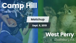 Matchup: Camp Hill High vs. West Perry  2019