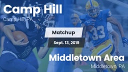 Matchup: Camp Hill High vs. Middletown Area  2019