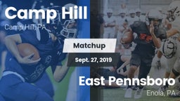 Matchup: Camp Hill High vs. East Pennsboro  2019