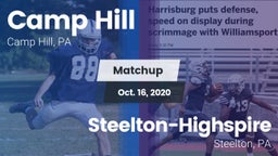 Matchup: Camp Hill High vs. Steelton-Highspire  2020