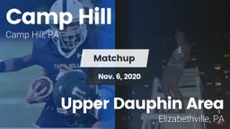 Matchup: Camp Hill High vs. Upper Dauphin Area  2020