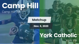 Matchup: Camp Hill High vs. York Catholic  2020