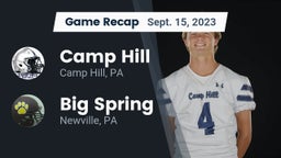 Recap: Camp Hill  vs. Big Spring  2023
