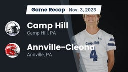 Recap: Camp Hill  vs. Annville-Cleona  2023