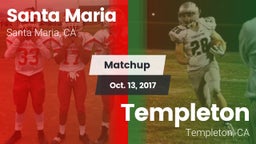 Matchup: Santa Maria High vs. Templeton  2017