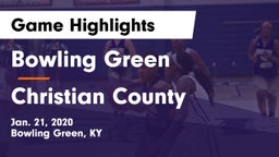 Bowling Green  vs Christian County  Game Highlights - Jan. 21, 2020