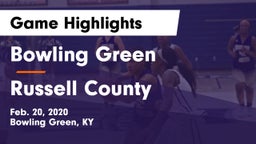 Bowling Green  vs Russell County  Game Highlights - Feb. 20, 2020