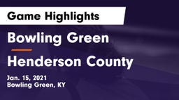 Bowling Green  vs Henderson County  Game Highlights - Jan. 15, 2021